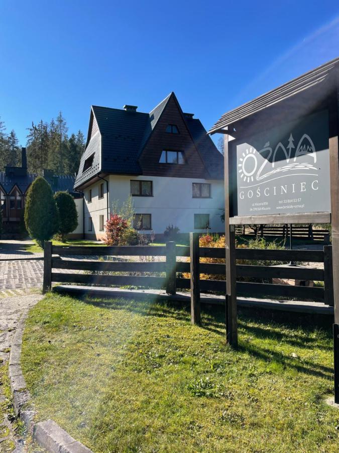 Gosciniec Ozna Hotel Kiczora Exterior foto